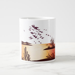 Tasse de design White Bird Tasse à café mignonne