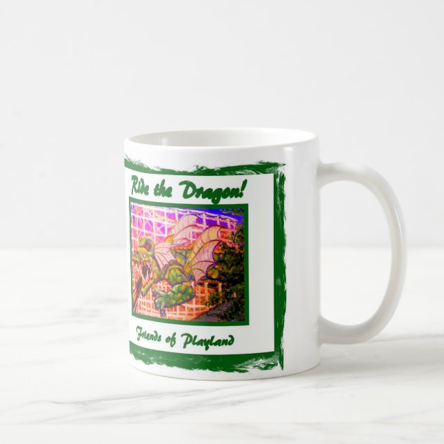 Tasse de dessous de verre de dragon (Droite)