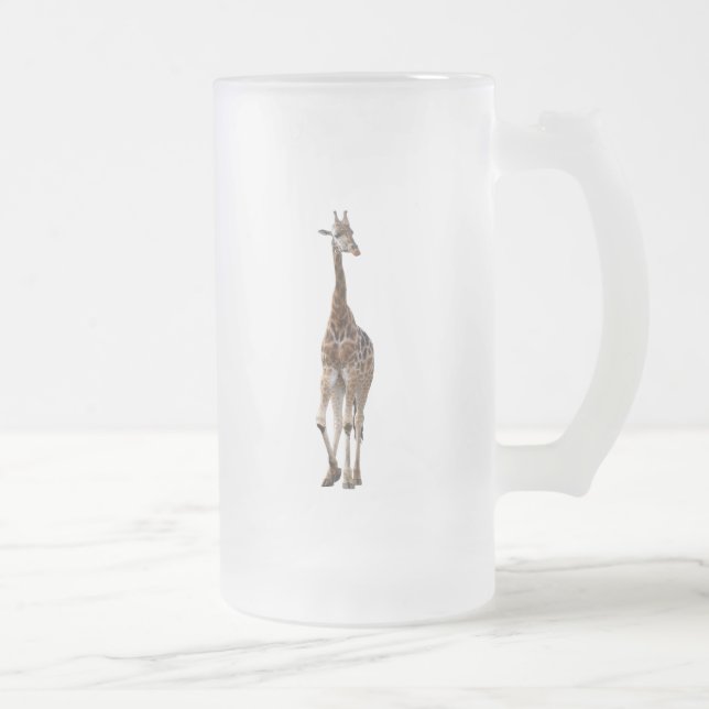 Tasse de dessus de bout appelée par girafe. ! (Droit)
