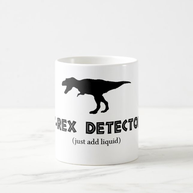 Tasse de détecteur de T-Rex (Centre)