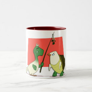 Tasse de "deux colombes de tortue"