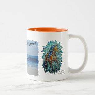 Tasse de deux images