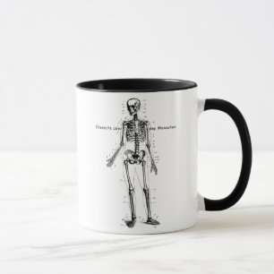 Tasse de diagramme de corps humain