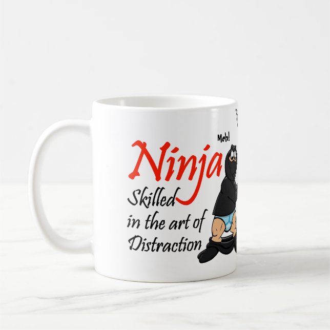 Tasse de distraction de Ninja (Gauche)