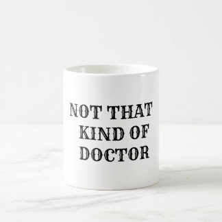 Tasse de docteur