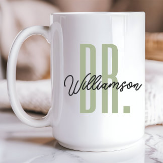 Tasse de docteur personnalisée, Tasse de futur doc
