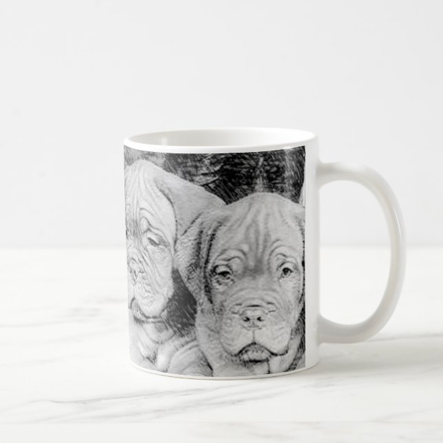 Tasse de Dogue de bordeaux (Droite)