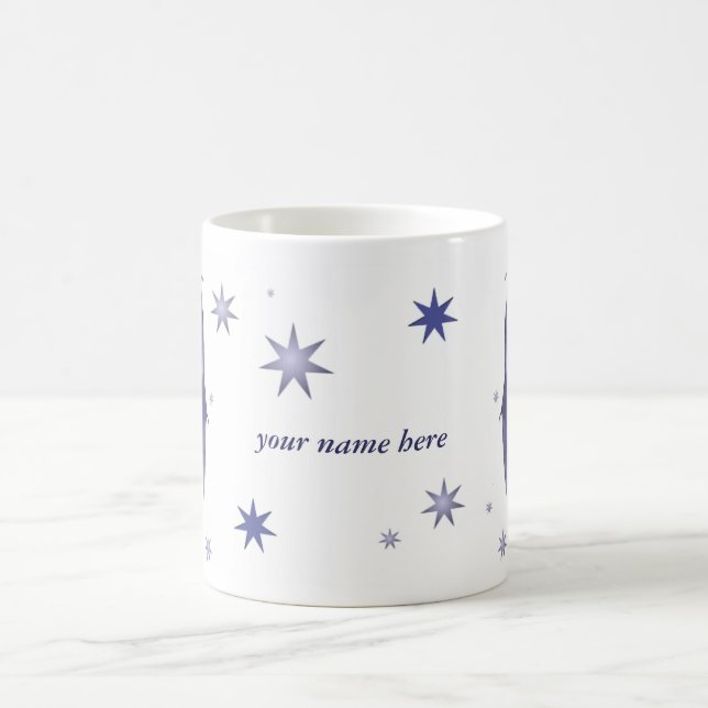 Tasse de dragon d'étoile bleue (Centre)
