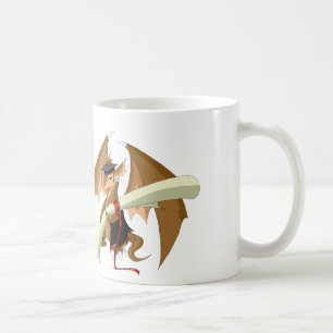 Tasse de dragon d'obtention du diplôme