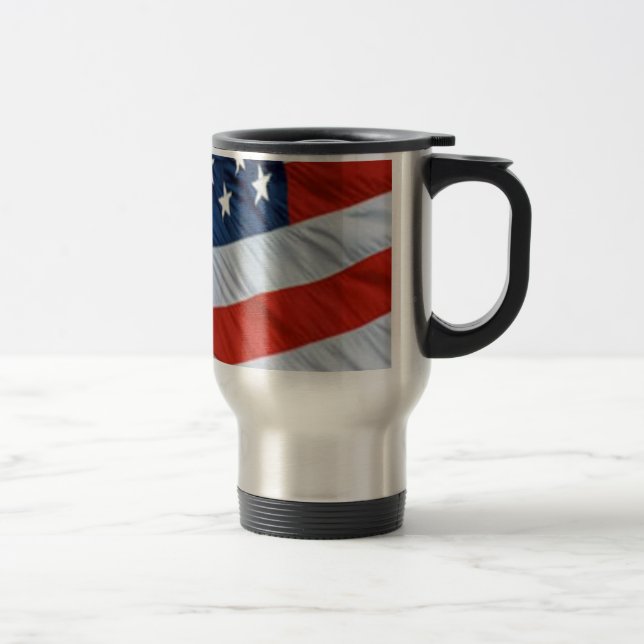 Tasse de drapeau américain (Droit)