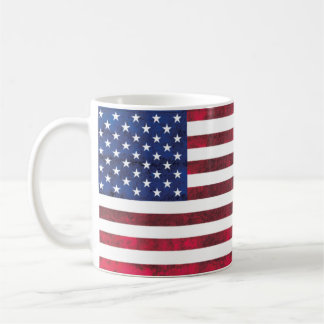 Tasse de drapeau américain