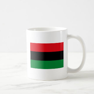 Tasse de drapeau d'Afro-américain