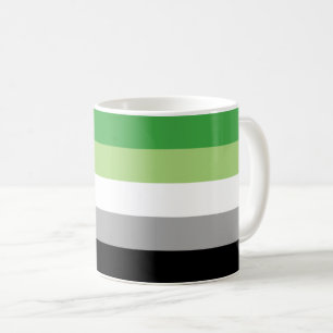 Tasse de drapeau d'Aromantic