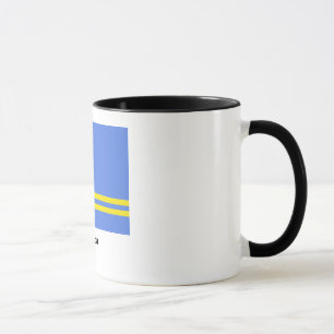 Tasse de drapeau d'Aruba