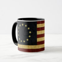 Tasse de drapeau de Betsy Ross