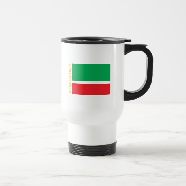 Tasse de drapeau de Chechenie (Droite)