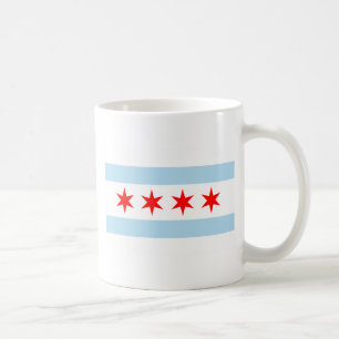 Tasse de drapeau de Chicago