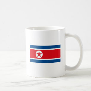 Tasse de drapeau de la Corée du Nord