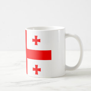 Tasse de drapeau de la Géorgie (pays)