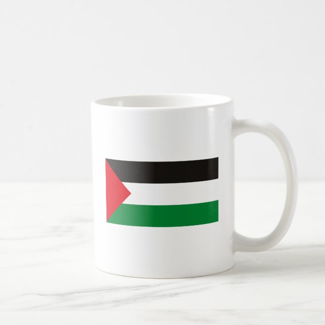 Tasse de drapeau de la Palestine (Droite)