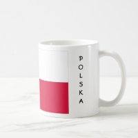 Tasse de drapeau de la Pologne