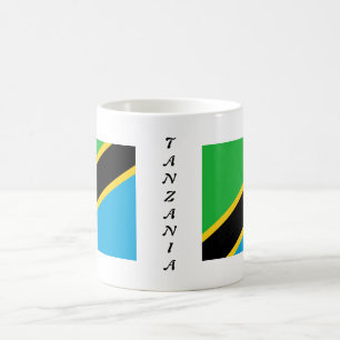 Tasse de drapeau de la Tanzanie