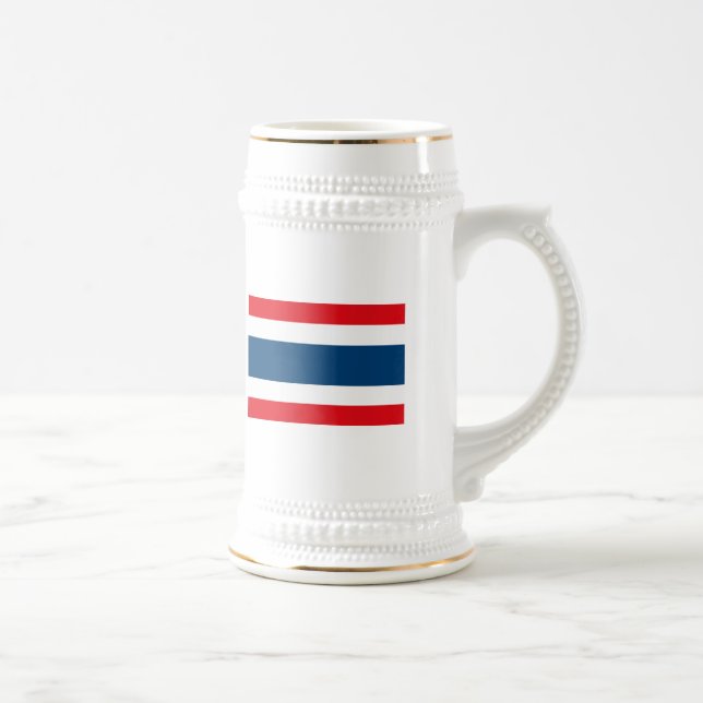 Tasse de drapeau de la Thaïlande (Droite)