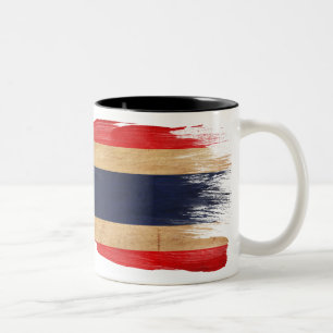 Tasse de drapeau de la Thaïlande