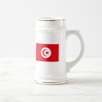 Tasse de drapeau de la Tunisie