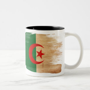 Tasse de drapeau de l'Algérie
