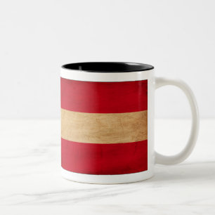 Tasse de drapeau de l'Autriche