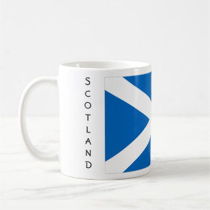 Tasse de drapeau de l'Ecosse