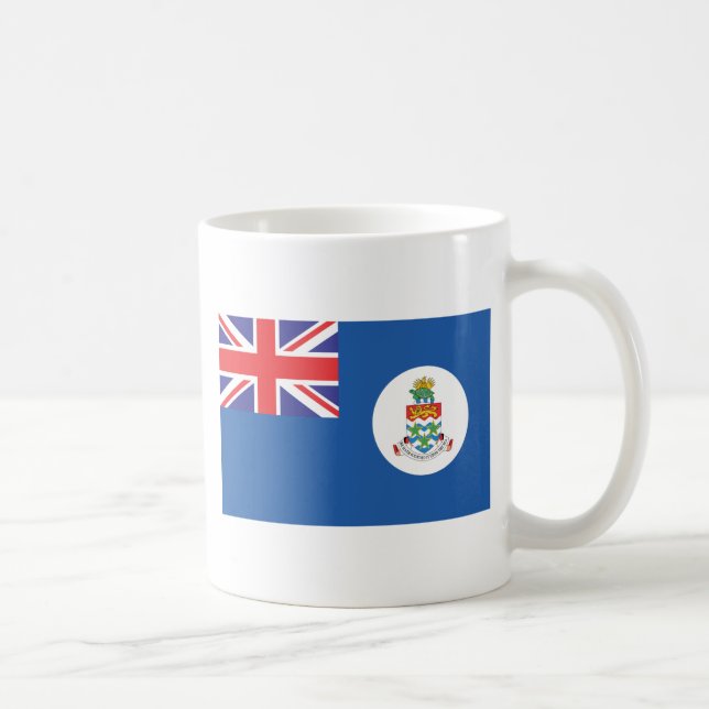Tasse de DRAPEAU de l'ÎLE CAÏMAN (Droite)