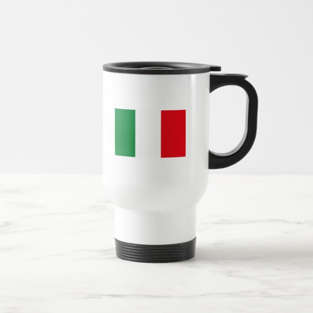 Tasse de drapeau de l'Italie (Droite)