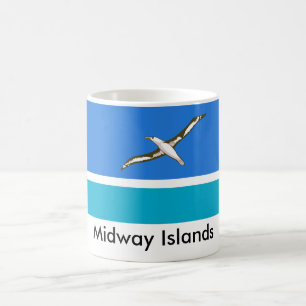 Tasse de drapeau de Midway Islands