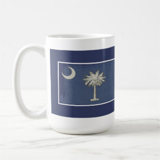Tasse de drapeau de Palmetto de Sc