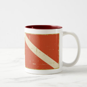 Tasse de drapeau de piqué