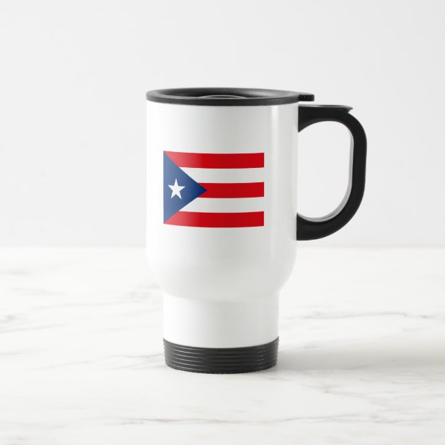 Tasse de drapeau de Porto Rico (Droite)