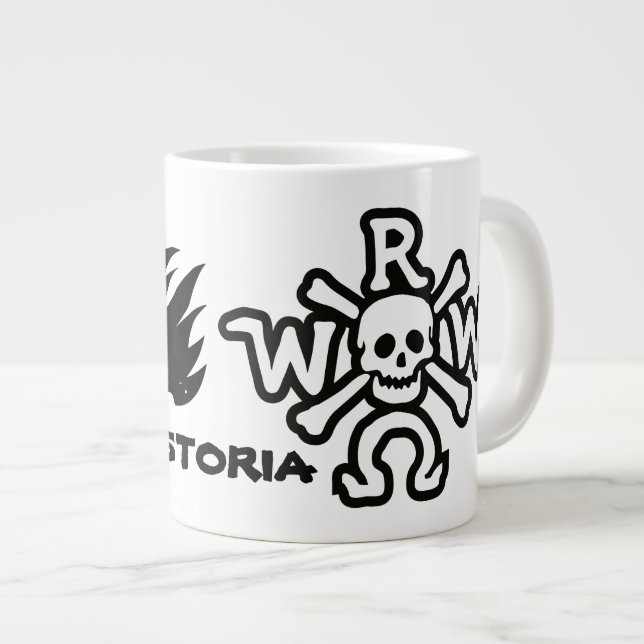 Tasse de drapeau de WRW (Devant droit)