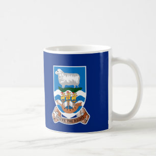 Tasse de drapeau d'insulaire des Malouines