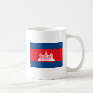 Tasse de drapeau du Cambodge