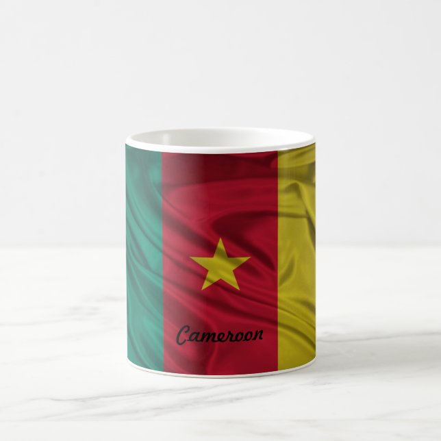 Tasse de drapeau du Cameroun (Centre)