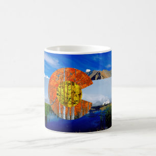 Tasse de drapeau du Colorado