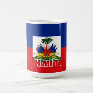 Tasse de drapeau du Haïti