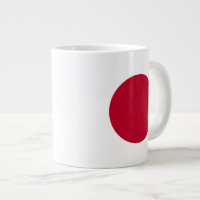 Tasse de drapeau du Japon