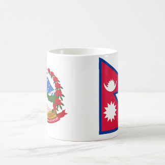 Tasse de drapeau du Népal