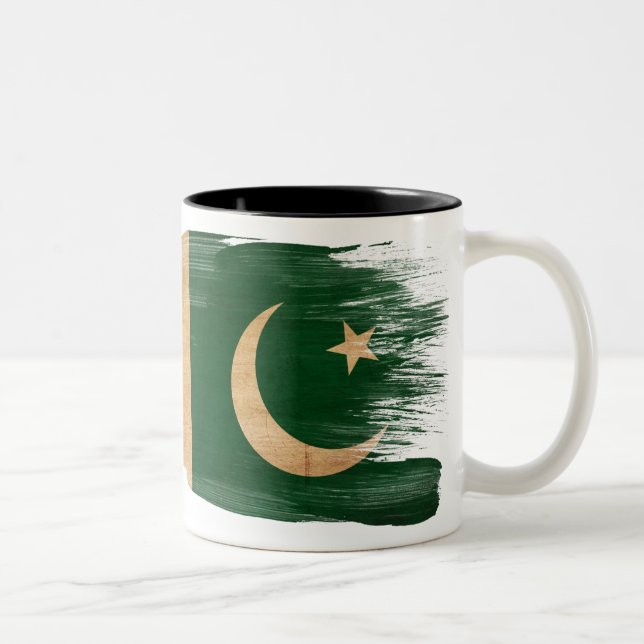Tasse de drapeau du Pakistan (Droit)