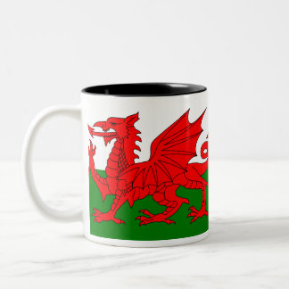 Tasse de drapeau du Pays de Galles