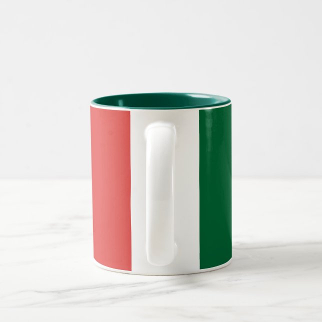 Mug Personnalisé Portugal - Tasse à Café 325ml Drapeau Portugais, Céramique Blanche
