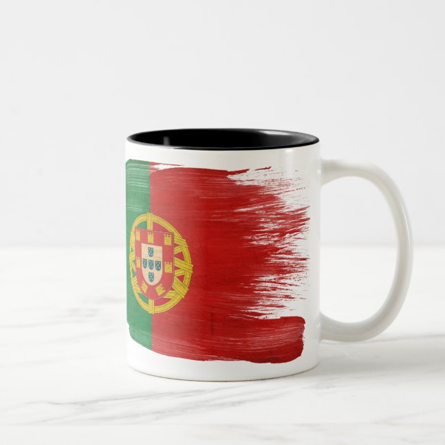 Tasse de drapeau du Portugal (Droit)
